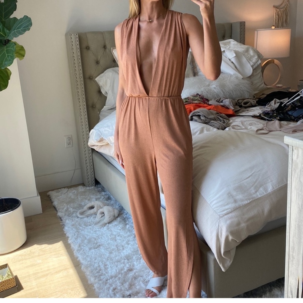 NWT Dance & Marvel v neck jumpsuit